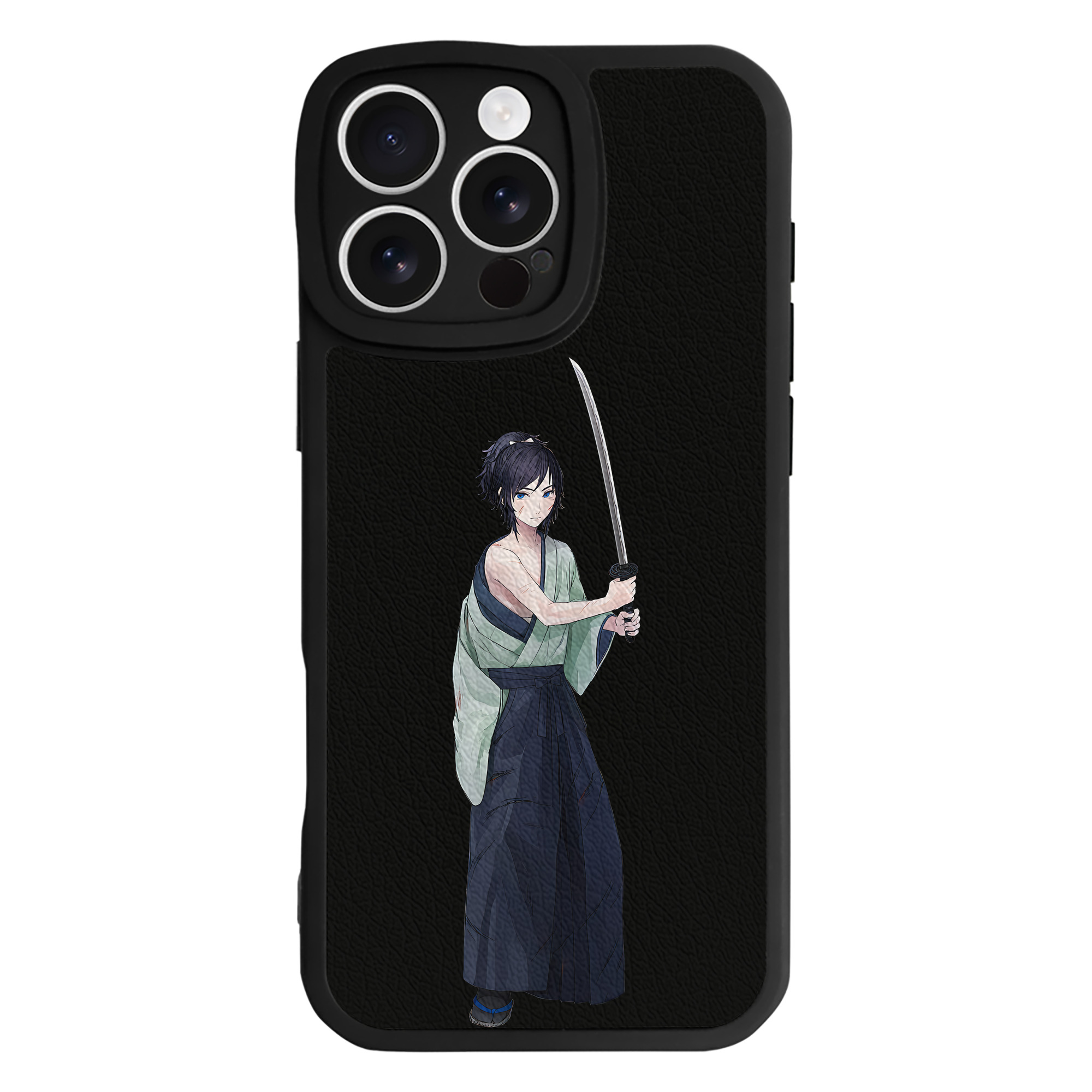 （画像用） 刀剣乱舞 Touken Ranbu 【iPhone 16シリーズ対応】シリコンスマホケース（レザー調） 材質：シリコン